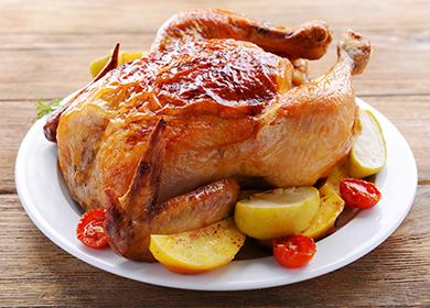Как да готвя пиле на фурна  рецепта за приготвяне на цяло пиле, как да готвя вкусно пиле