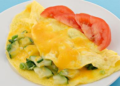 Üppiges Omelett im Multikocher - großartige Omelettrezepte