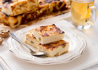 Cottage κατσαρόλα τυρί με συνταγή σιμιγδάλι  πώς να μαγειρεύουν τυρί cottage με σιμιγδάλι