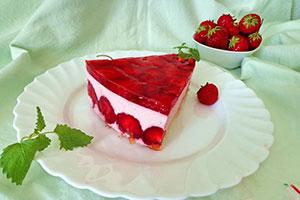 Berry Jelly Cheesecake