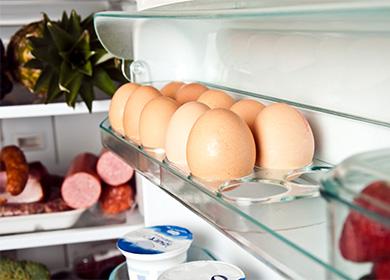 Яйца в хладилника