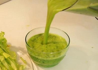 Delicious green smoothie: τρεις βήμα προς βήμα συνταγές με φωτογραφίες.