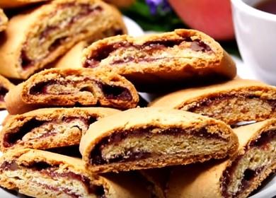 Kekse mit Marmelade Fallings - lecker und sehr einfach