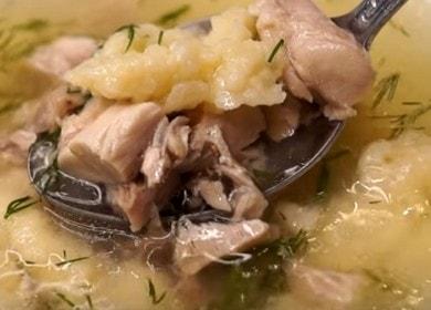 Cucinare una deliziosa zuppa in brodo di pollo: una ricetta con foto e video.