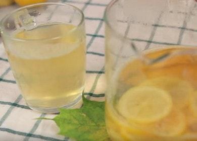 Preparare correttamente il tè con zenzero e limone: una ricetta con foto passo dopo passo.