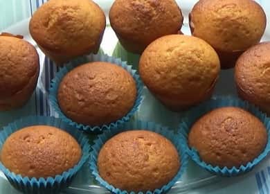 Kefir muffins - mahangin, banayad at napaka-masarap