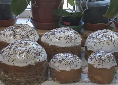 Ang vintage recipe para sa isang masarap na cake ng Pasko
