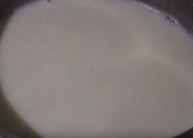 Porridge di semola liquido ideale: cuciniamo correttamente secondo la ricetta con una foto.