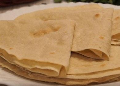 Ang perpektong kuwarta para sa manipis na Armenian pita tinapay 🍞