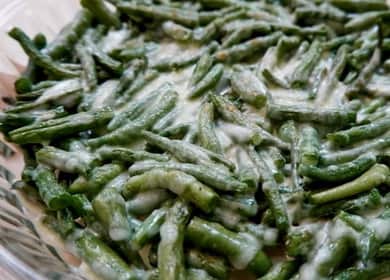 Πράσινα φασόλια - μια συνταγή βήμα προς βήμα για το μαγείρεμα σε ένα τηγάνι
