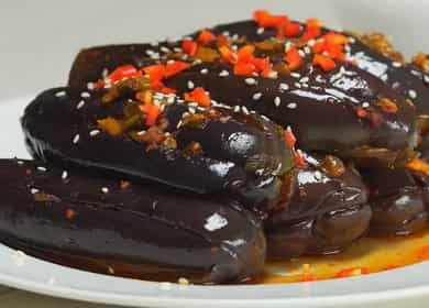 Koreanische Aubergine - tolle Vorspeise oder Hauptgericht course
